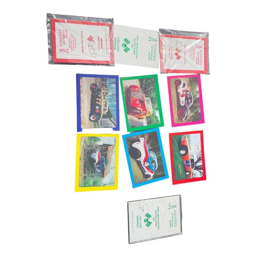 1991‎ Pioneer of Stockcar Racing Limited lot of cards